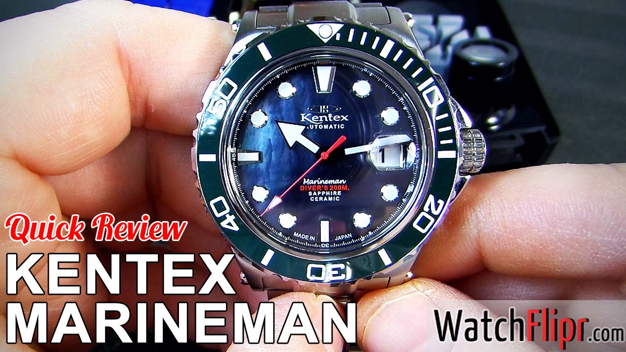 Kentex Marineman Seahorse Watch Review at WatchFlipr.com